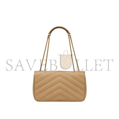 YSL LOULOU MEDIUM IN MATELASSÉ LAMBSKIN 801439AAEAX2357 (29*17*8cm）